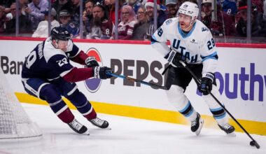 Utah Falls Short in Strong Effort Against NHL’s Top Team