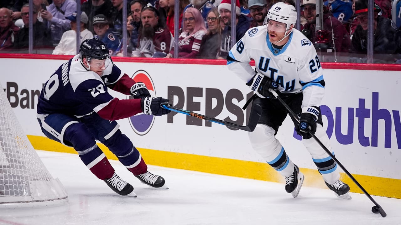 Utah Falls Short in Strong Effort Against NHL’s Top Team