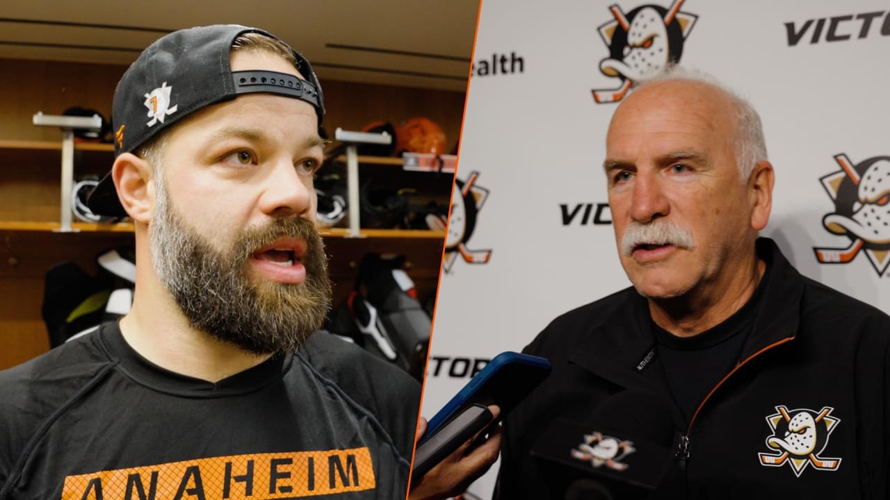 Morning Skate 11.26.25: Interviews | Anaheim Ducks