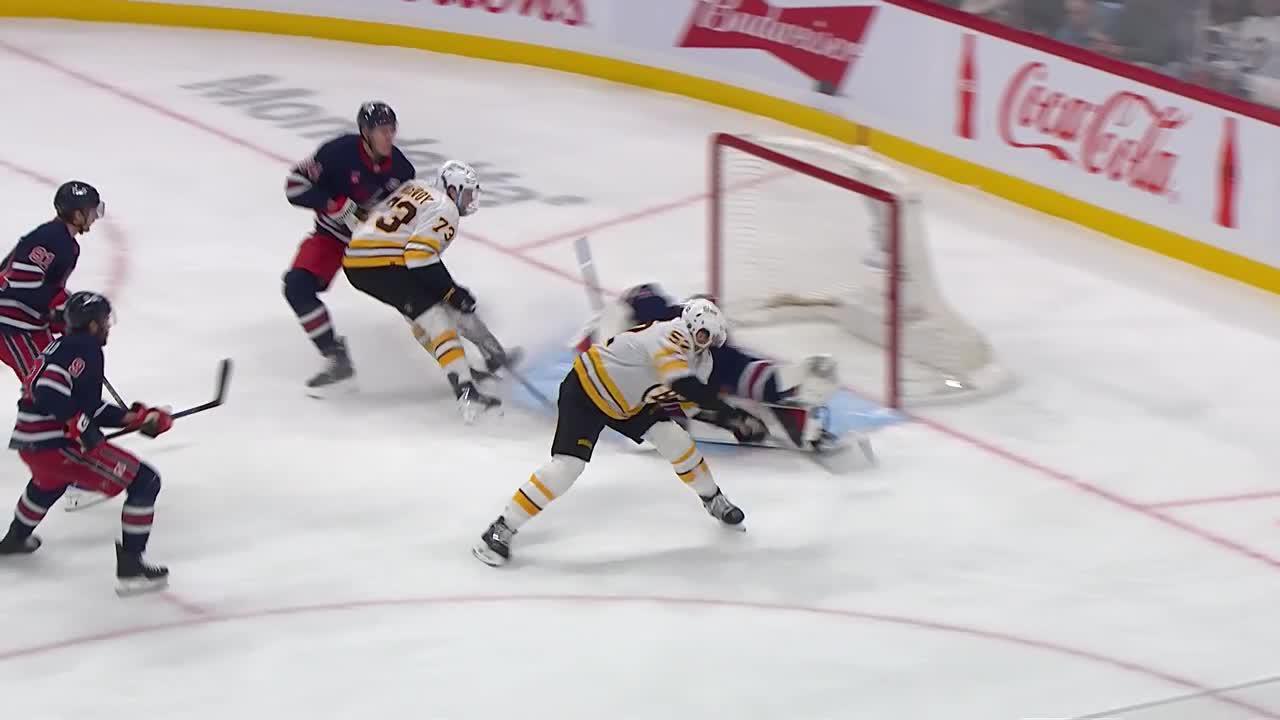 Kuraly Builds the Bruins Lead