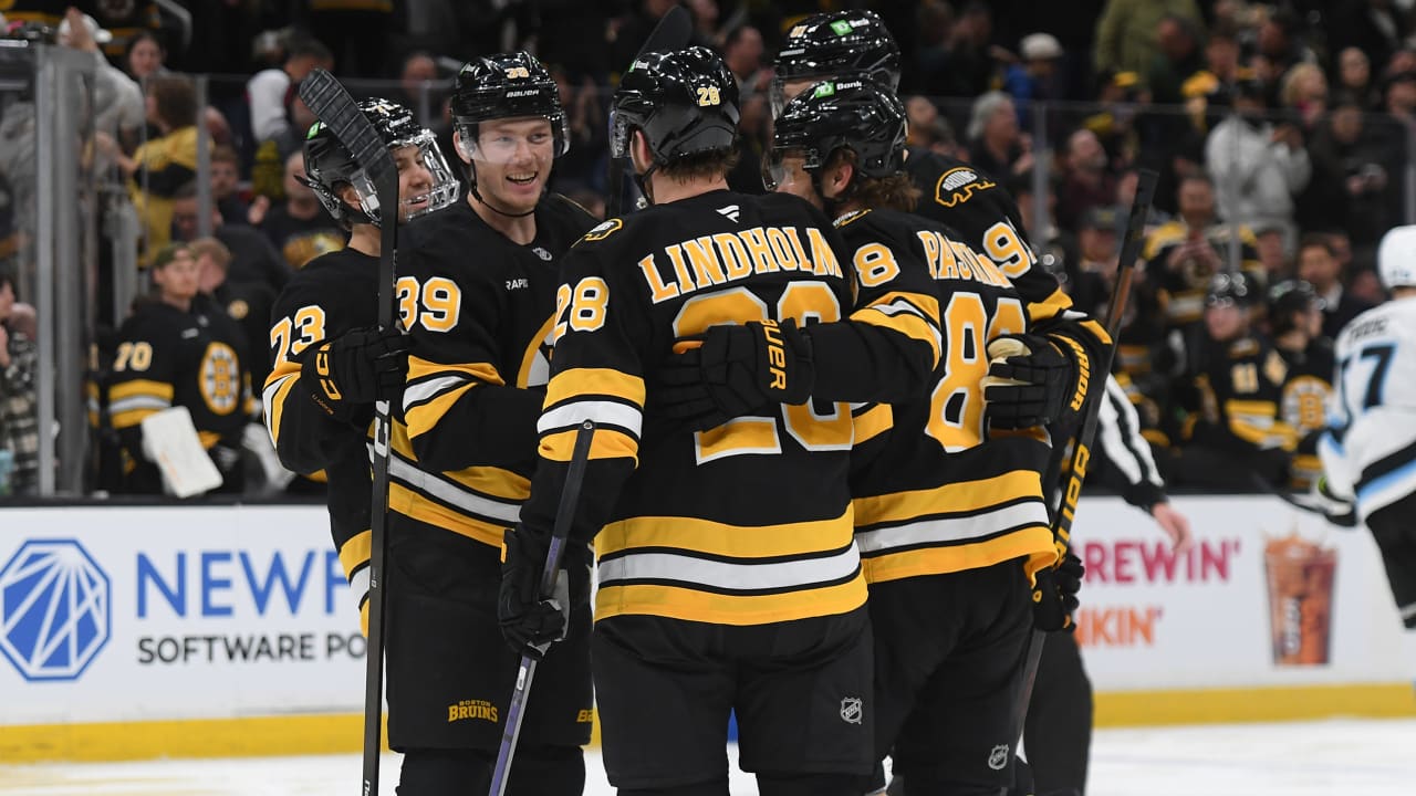 Geekie scores twice in Bruins win against Mammoth