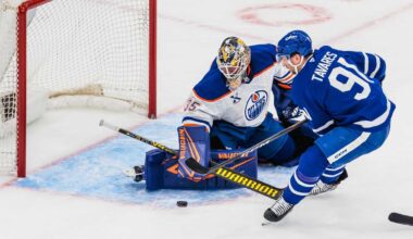 Tristan Jarry wins in debut with Edmonton Oilers