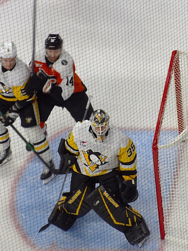 Penguins goaltender Tristan Jarry 