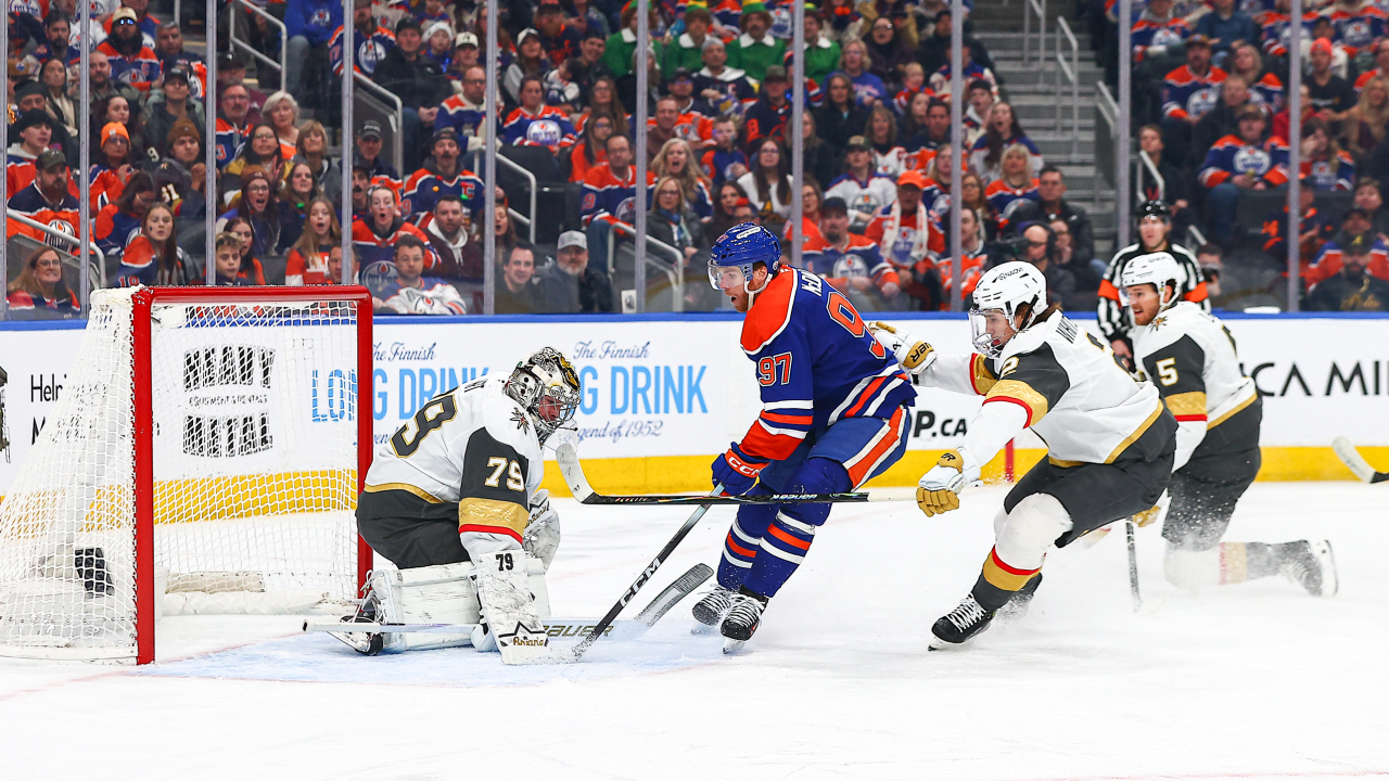McDavid scores, Oilers hold off Golden Knights