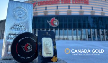Canada Gold Becomes Official Precious Metals Partner Of The Ottawa Senators