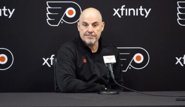 12/8 Practice: Tocchet | Philadelphia Flyers