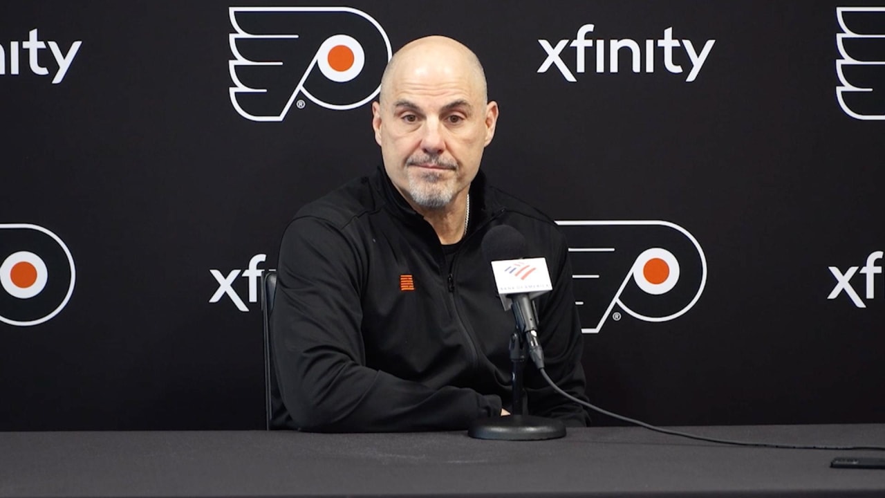 12/8 Practice: Tocchet | Philadelphia Flyers