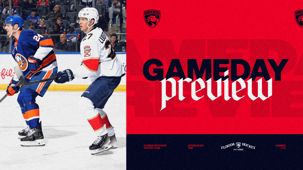 PREVIEW: Panthers close out homestand with Islanders