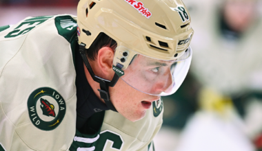 MINNESOTA WILD RECALLS FORWARD BEN JONES FROM IOWA