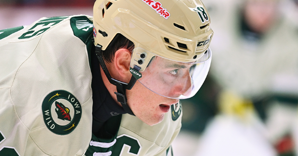 MINNESOTA WILD RECALLS FORWARD BEN JONES FROM IOWA