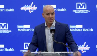 Spencer Carbery | Pregame | Washington Capitals