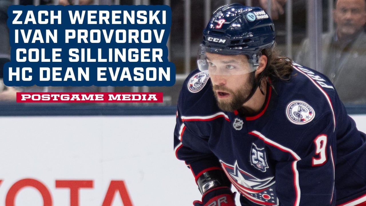 Blue Jackets vs. Wild | Postgame Media