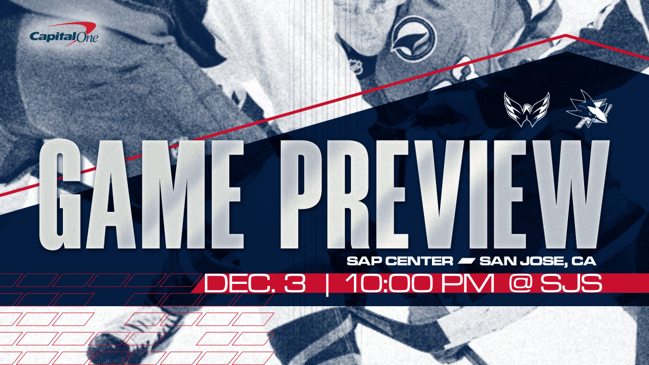 Caps Face Sharks | Washington Capitals