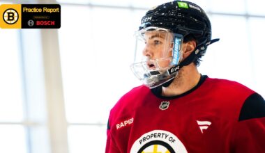 McAvoy Starts Skating with Bruins, ‘Great to be Around the Guys’