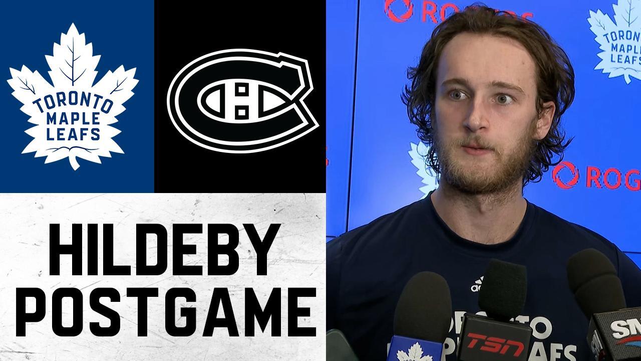 Dennis Hildeby | Post Game vs Montreal Canadiens | December 06, 2025