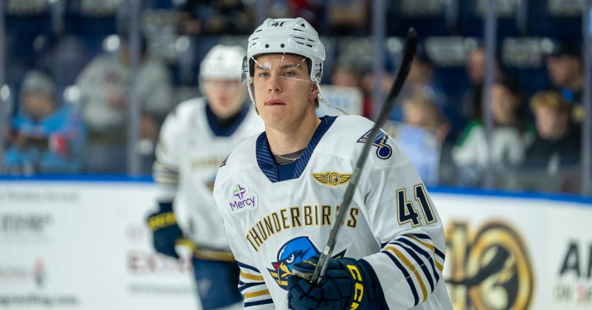 Springfield Thunderbirds | Blues Assign F Alek Kaskimaki to T-Birds