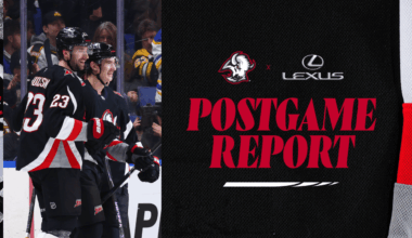 Points, hits, matchup defense; Samuelsson does it all as Sabres’ streak reaches 8