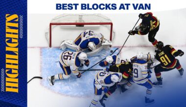 Best blocks at VAN | Buffalo Sabres