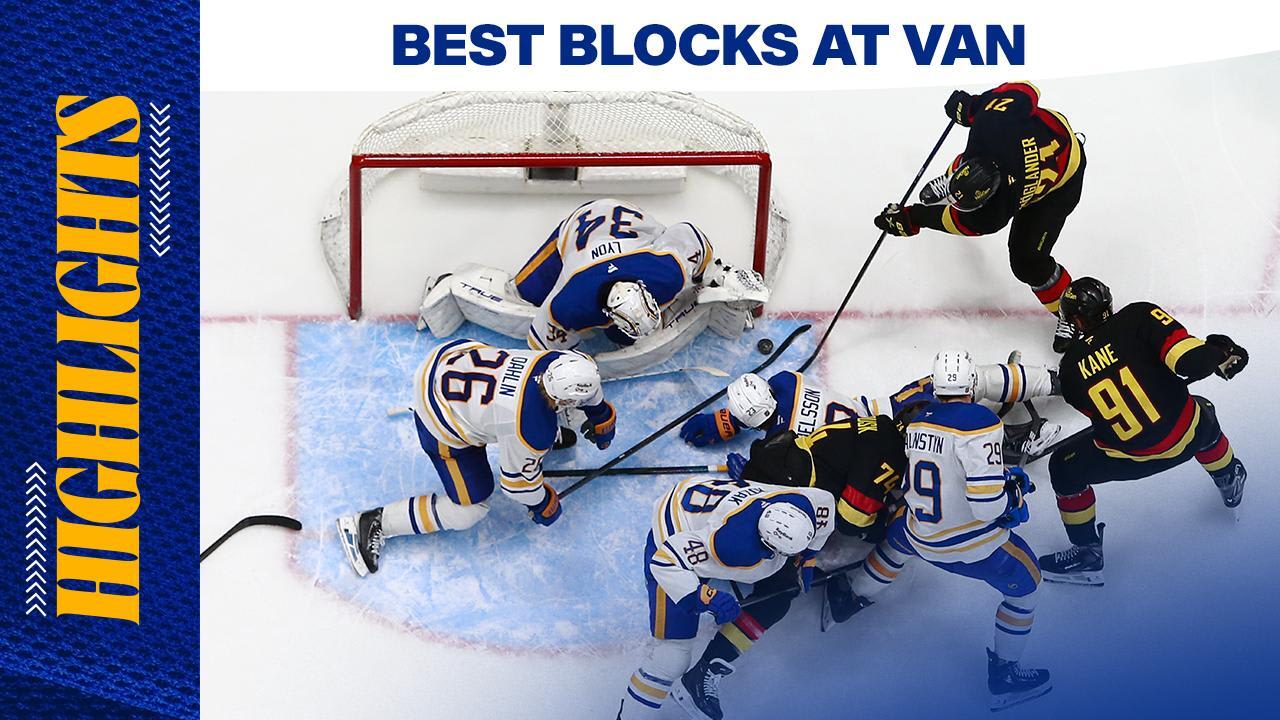 Best blocks at VAN | Buffalo Sabres