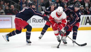 NHL On Tap: U.S. Olympic hopefuls take ice when Red Wings visit Blue Jackets