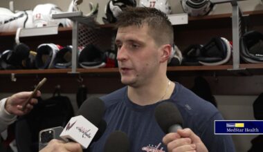 Aliaksei Protas | Postgame | Washington Capitals