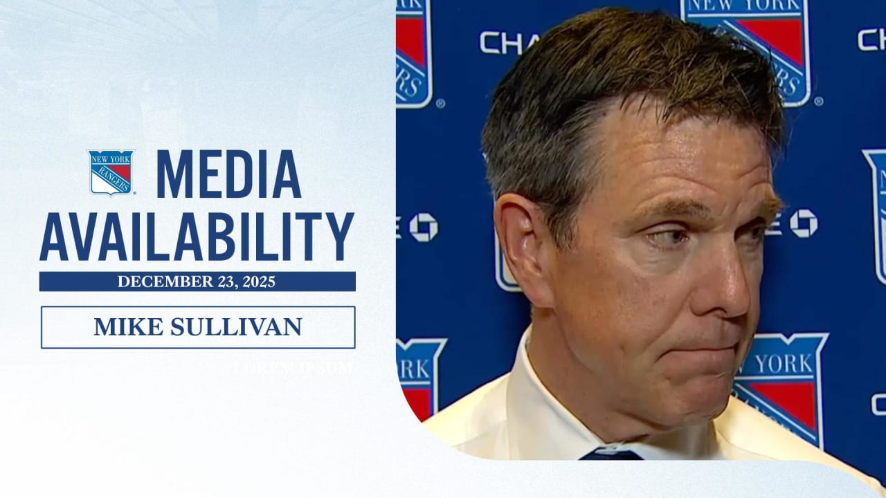 Postgame: Mike Sullivan | New York Rangers