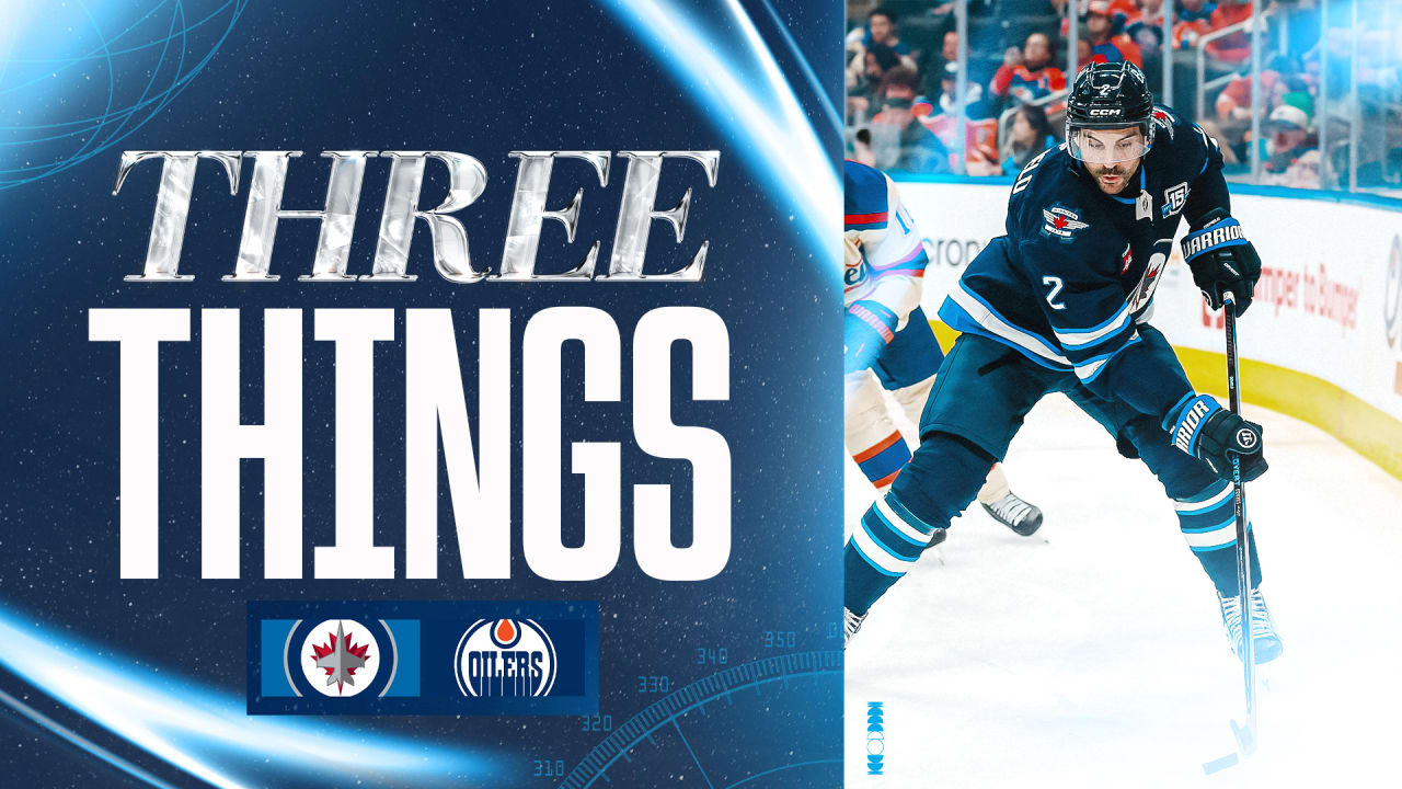 THREE THINGS: Jets give up 4 goals in first, lose to Oilers 6-2