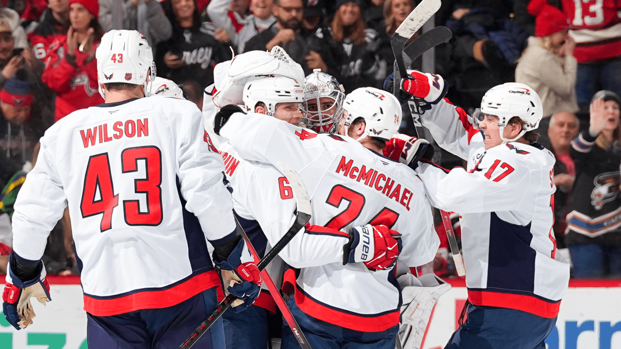 Chychrun Lifts Caps Past Devils in OT