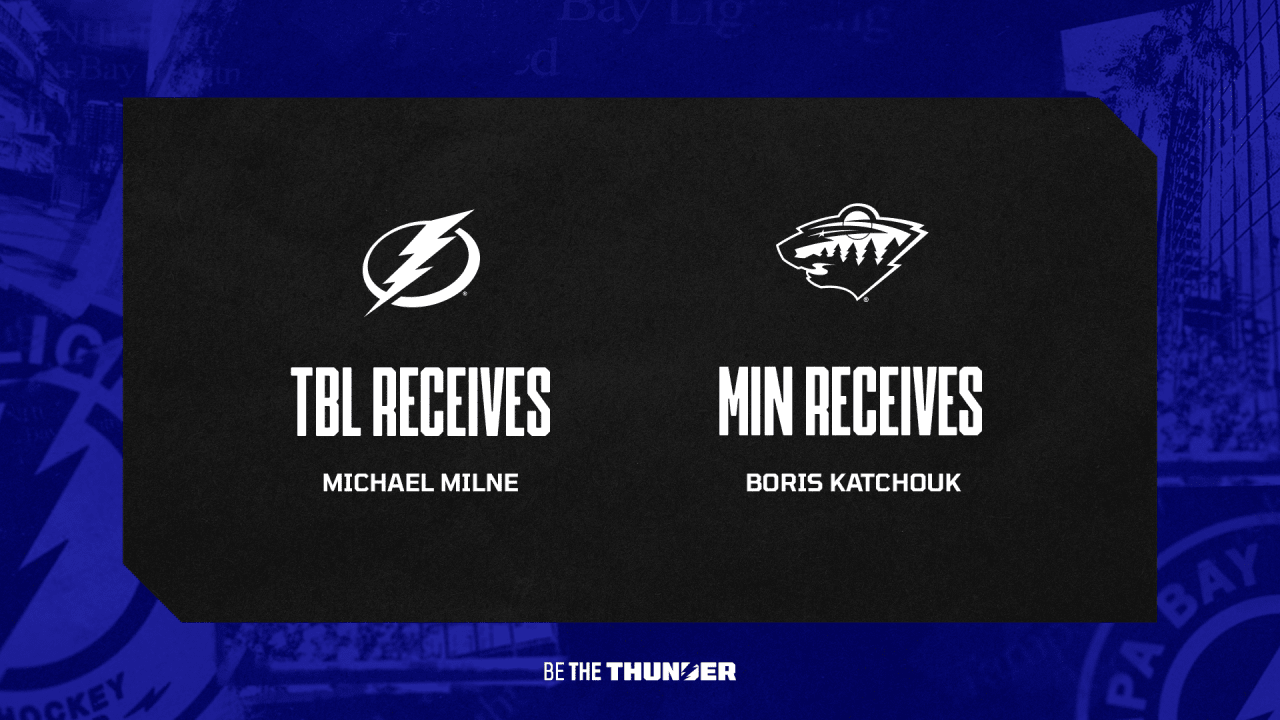 Lightning acquire F Michael Milne from Minnesota Wild