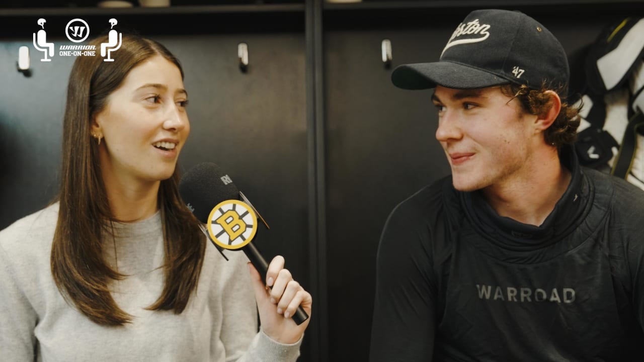 Warrior 1-on-1: Fraser Minten | Boston Bruins
