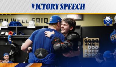 Victory Speech | Buffalo Sabres