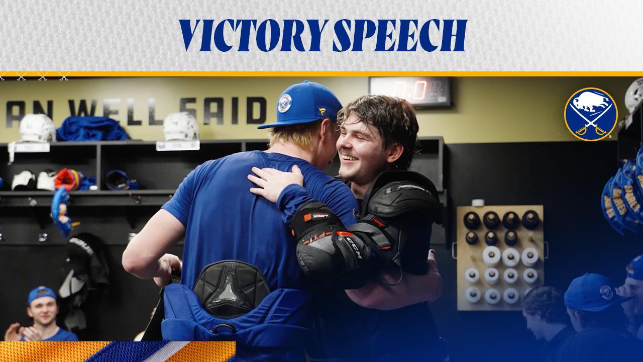 Victory Speech | Buffalo Sabres