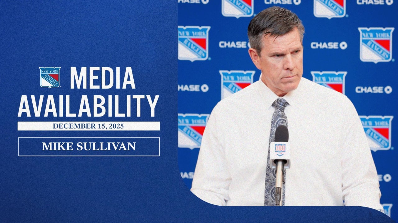 Postgame: Mike Sullivan | New York Rangers