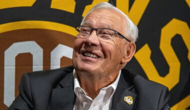Bucyk enjoying Bruins’ success on 70th anniversary of 1st NHL goal 