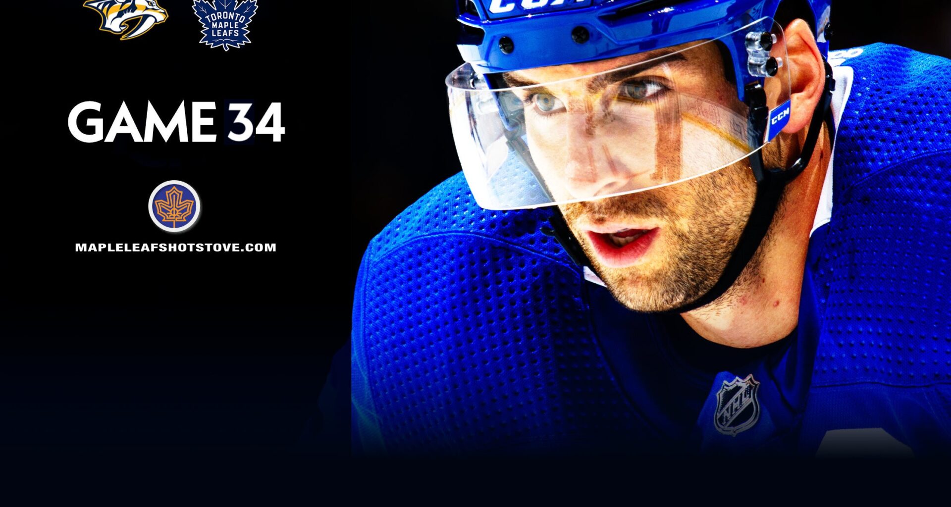 Toronto Maple Leafs vs. Nashville Predators – Game #34 Projected Lines, Preview & TV Info