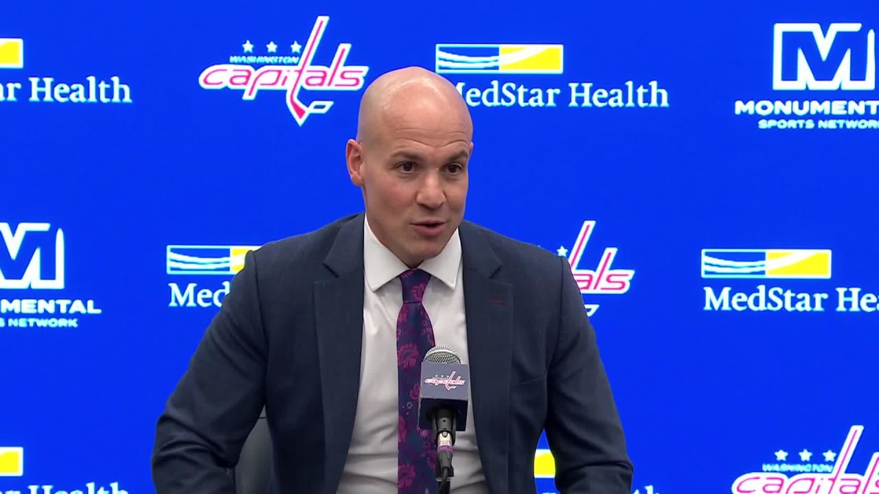 Spencer Carbery | Postgame | Washington Capitals