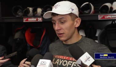 Martin Fehervary | Postgame | Washington Capitals