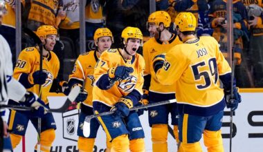 Evangelista Scores Magnificent Goal as Preds Beat Maple Leafs