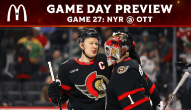 Sens make long-awaited return home