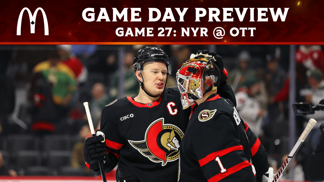 Sens make long-awaited return home