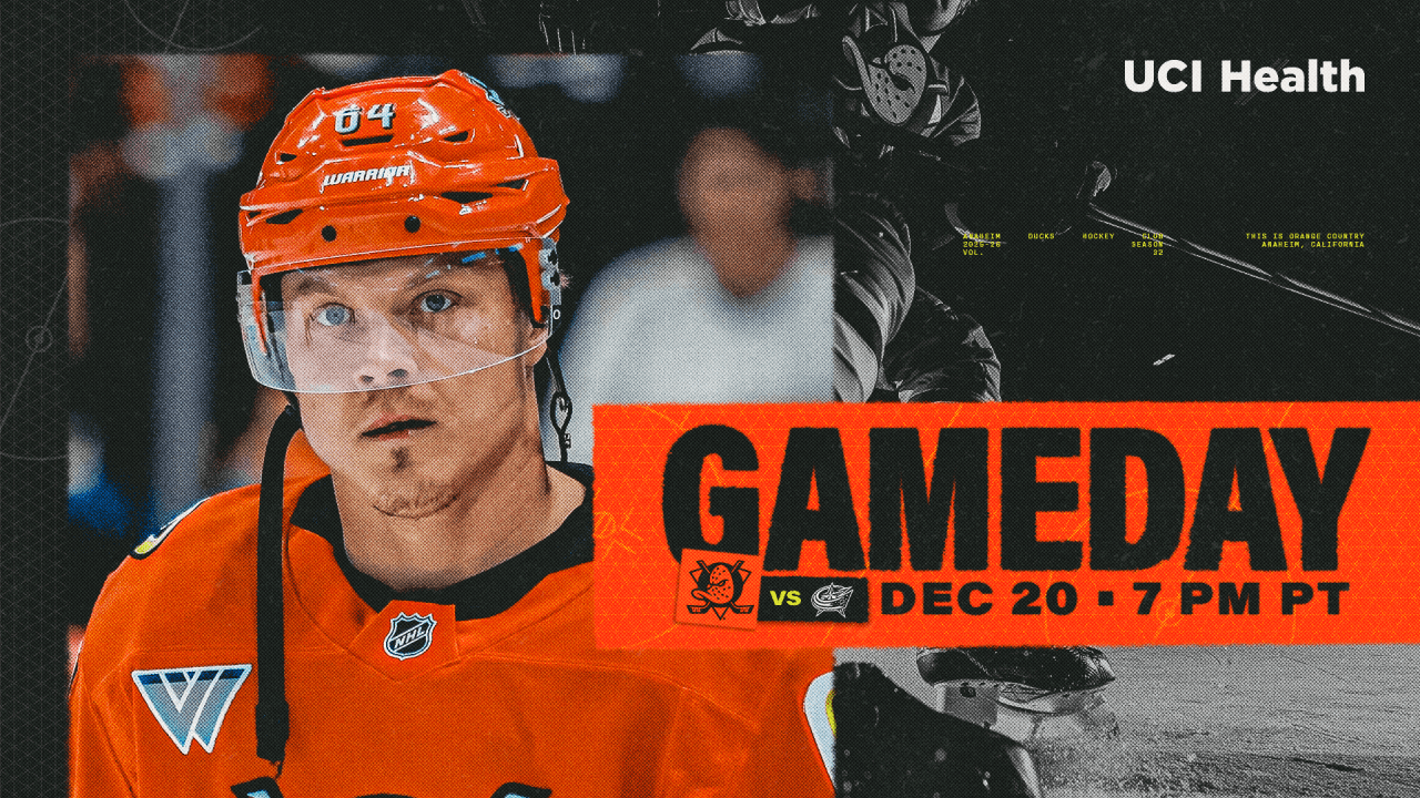 Ducks Look to Bounce Back Against Blue Jackets