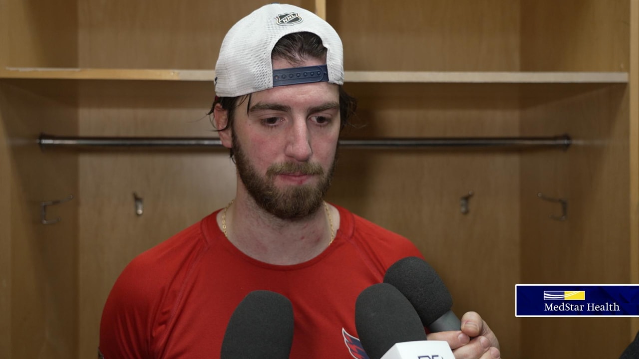 Logan Thompson | Postgame | Washington Capitals