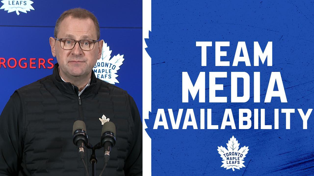 Maple Leafs Full Media Availability | Pre Game vs Pittsburgh Penguins | December 23, 2025