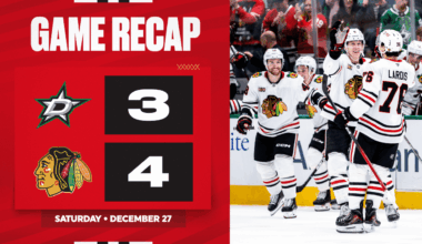 Game Recap | Blackhawks at Stars