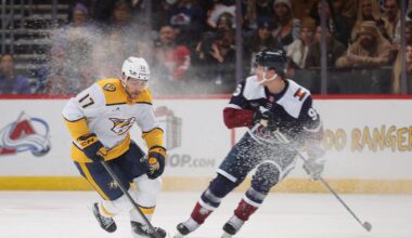 Preds Fall to Avalanche in Rematch Against Colorado