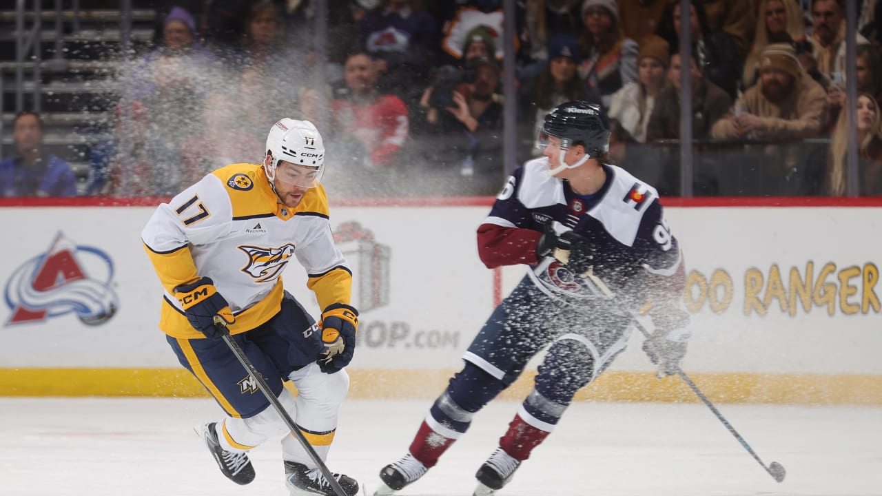 Preds Fall to Avalanche in Rematch Against Colorado