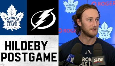 Dennis Hildeby | Post Game vs. Tampa Bay Lightning | December 08, 2025
