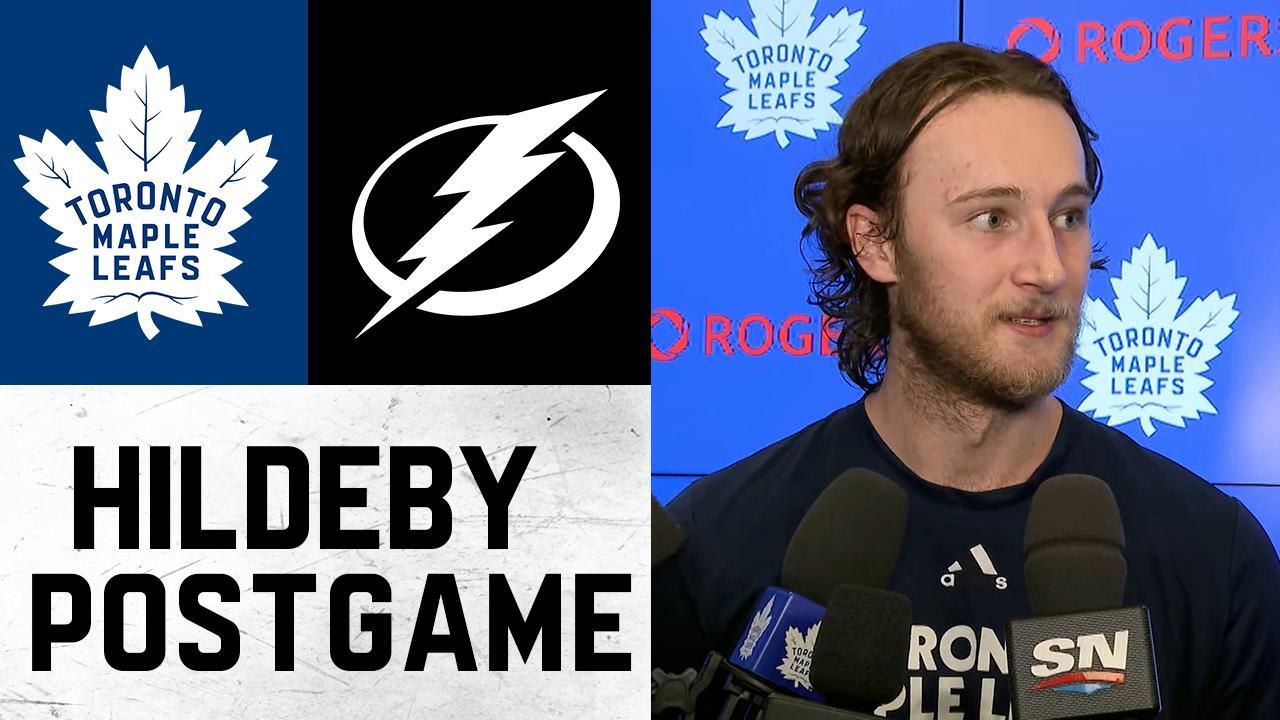 Dennis Hildeby | Post Game vs. Tampa Bay Lightning | December 08, 2025