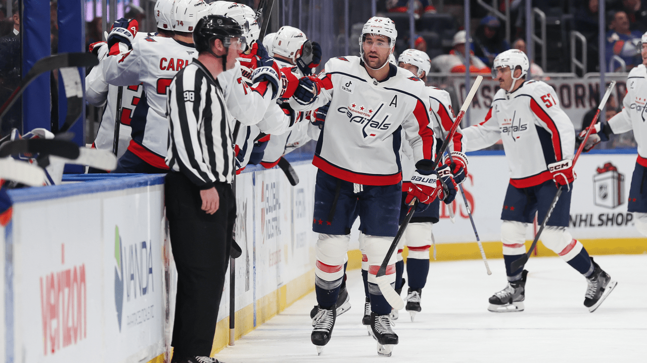 Caps Take Trip Opener from Isles, 4-1