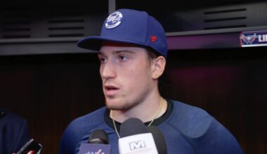 Ryan Leonard | Postgame | Washington Capitals